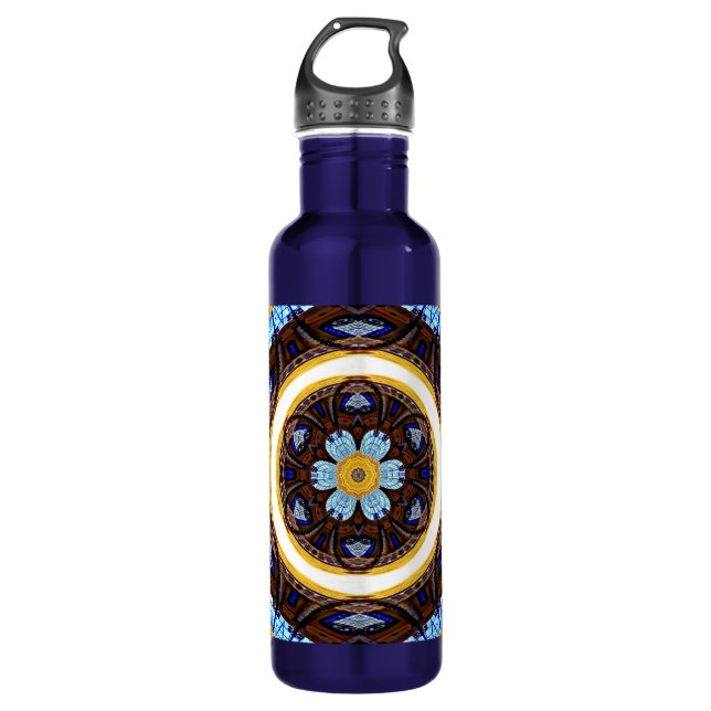 Architectural Abstract Water Bottle (Front)