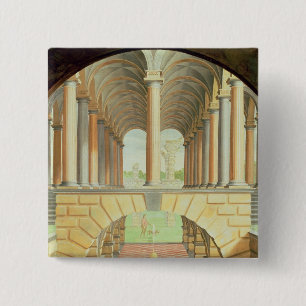 Architectural Capriccio 15 Cm Square Badge