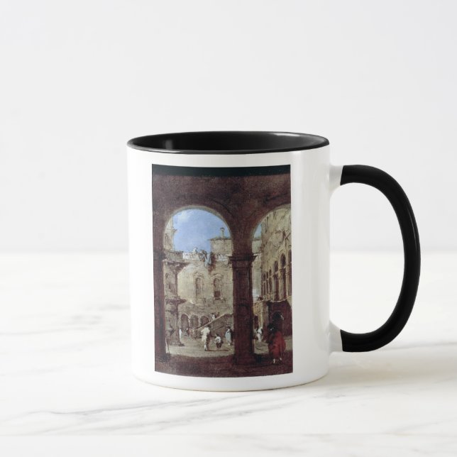 Architectural Capriccio, c.1770 Mug (Right)
