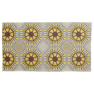 Architectural ceiling details large pattern pillowcase