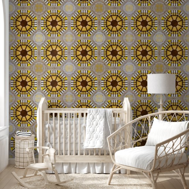 Architectural ceiling details large wallpaper (Kids)