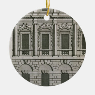 Architectural design demonstrating Palladian propo Ceramic Tree Decoration