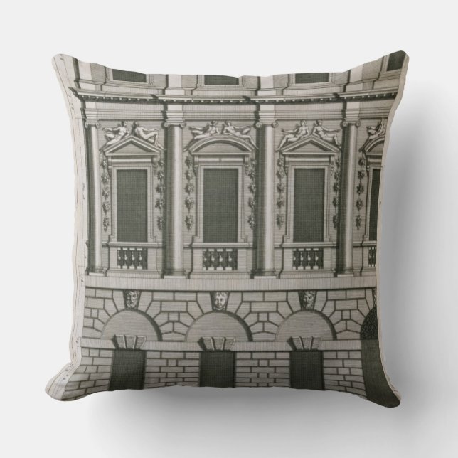 Architectural design demonstrating Palladian propo Cushion (Front)