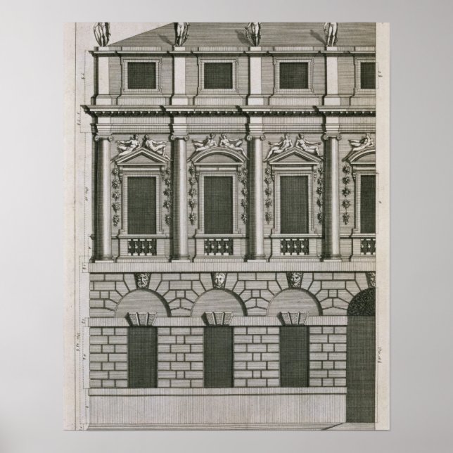 Architectural design demonstrating Palladian propo Poster (Front)