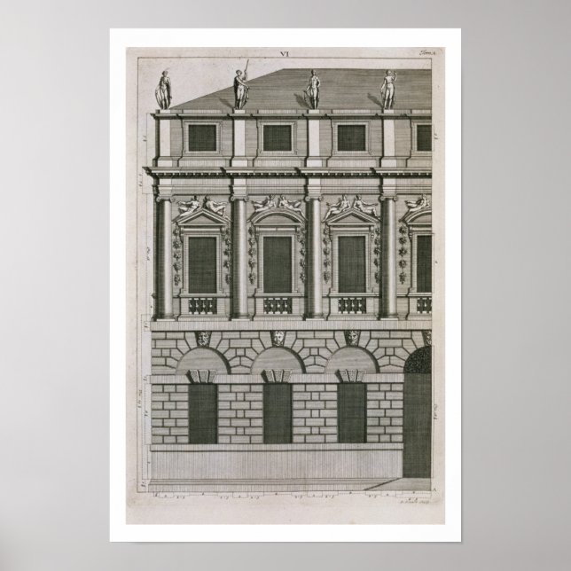 Architectural design demonstrating Palladian propo Poster (Front)