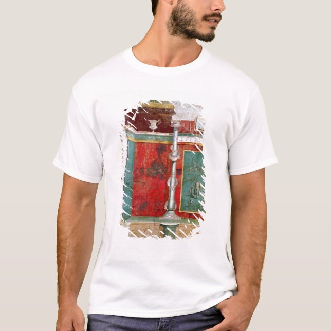Architectural detail with a landscape T-Shirt (Front)