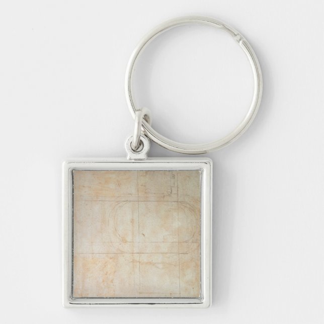 Architectural Drawing Key Ring (Front)