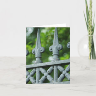 Architectural Fence photo notecards