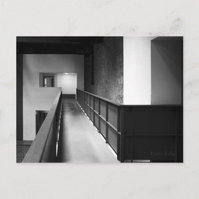 Architectural Fugue - Abstract Fine Art Postcard (Front)