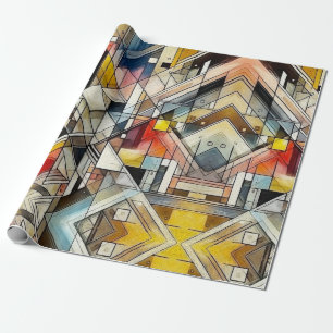 Architectural-inspired Wrapping Paper