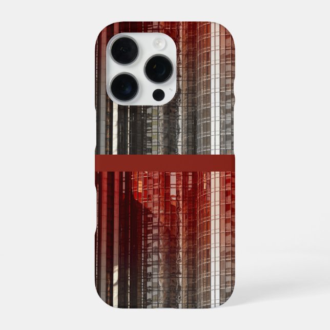 Architectural Modern Pattern iPhone Case (Back)
