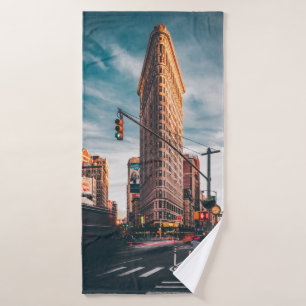 ARCHITECTURAL PHOTOGRAPHY OF BROWN BUILDING BATH TOWEL
