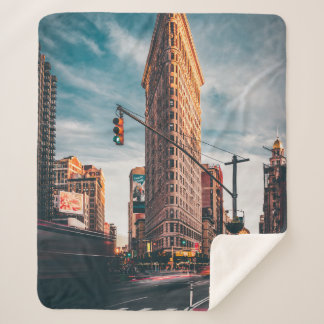 ARCHITECTURAL PHOTOGRAPHY OF BROWN BUILDING SHERPA BLANKET