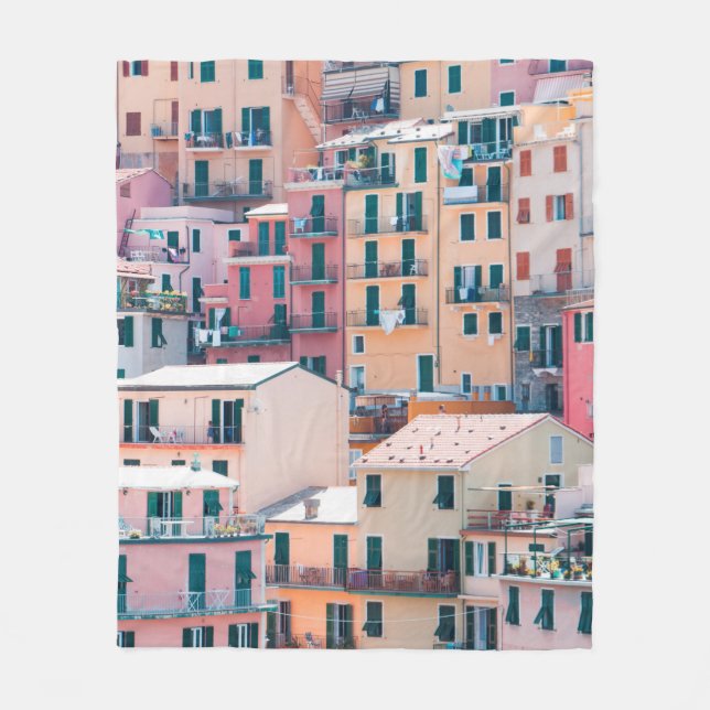 ARCHITECTURAL PHOTOGRAPHY OF CONCRETE HOUSES FLEECE BLANKET (Front)