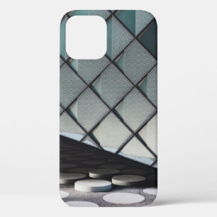 Architectural photography of concrete wall iPhone 12 case