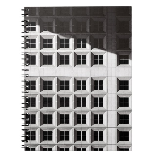 ARCHITECTURAL PHOTOGRAPHY OF WHITE BUILDING NOTEBOOK (Front)