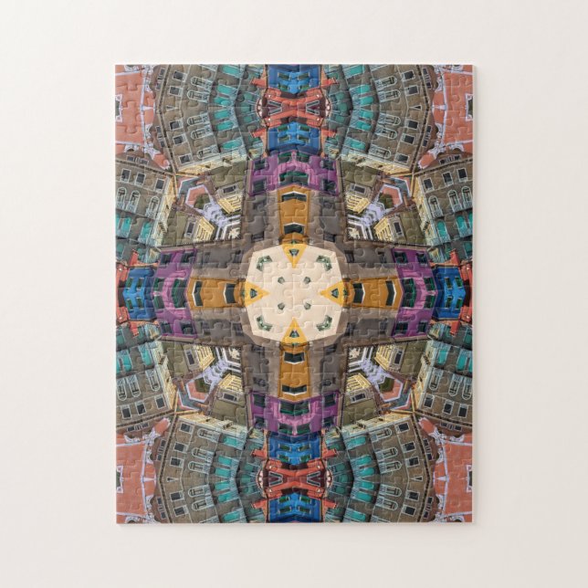 Architectural Quadrants Jigsaw Puzzle (Vertical)