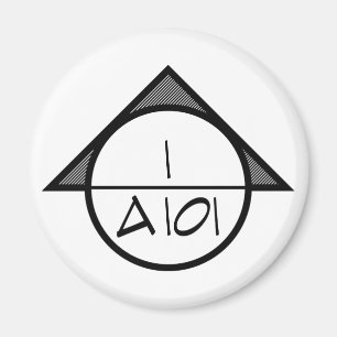 Architectural Reference Symbol Magnet (dark)