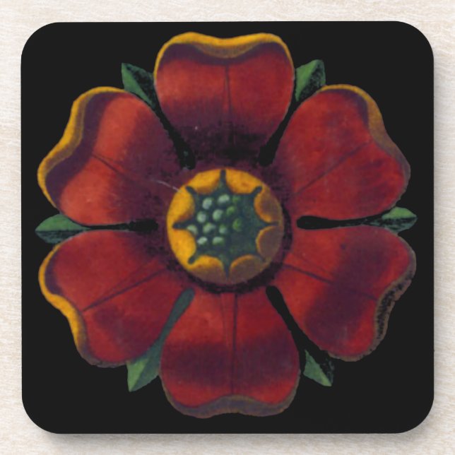 Architectural Rosette No. 1 - Coaster (Front)