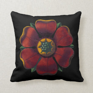 Architectural Rosette No. 1 - Pillow