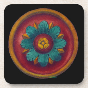 Architectural Rosette No. 5 - Coaster
