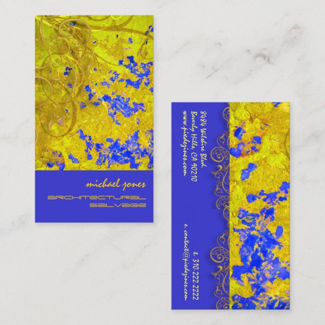 Architectural Salvage business cards (Front/Back)