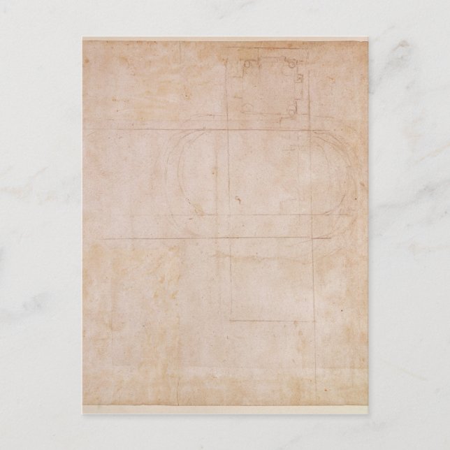 Architectural Sketch Postcard (Front)