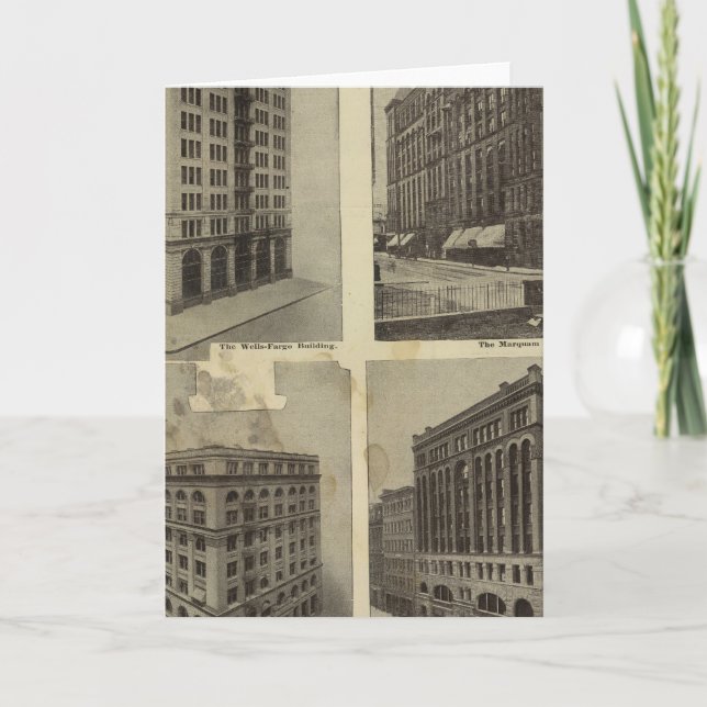 Architectural solidity in Portland, Oregon Card (Front)