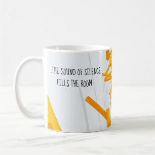 Architectural Space with Bright Geometrical Shape Coffee Mug