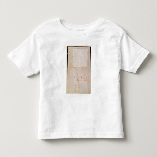 Architectural Study with Notes Toddler T-Shirt (Front)
