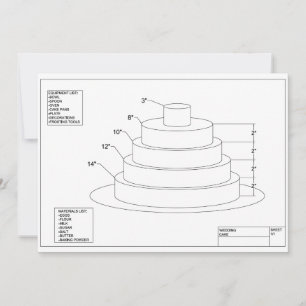 Architectural Wedding Cake
