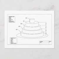 Architectural Wedding Cake