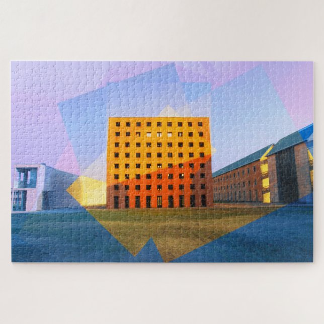 Architecture Aldo Rossi building in Modena, Italy Jigsaw Puzzle (Horizontal)