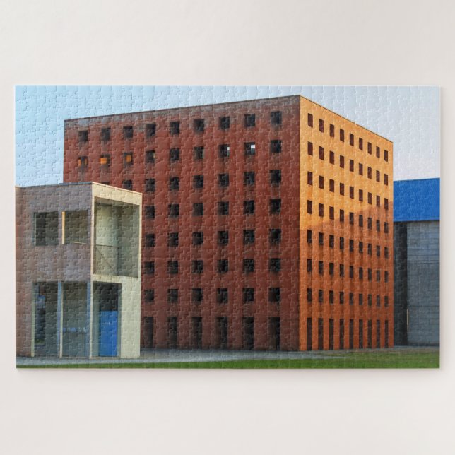 Architecture Aldo Rossi building in Modena, Italy Jigsaw Puzzle (Horizontal)