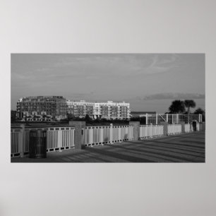Architecture at the Ravenel Bridge Poster