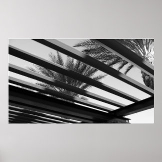 architecture black poster