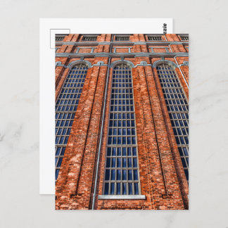 Architecture detail of the Central Tejo in Lisbon Postcard