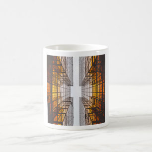 architecture facade buildings windows coffee mug