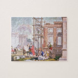 Architecture, from a series of four illustrating t jigsaw puzzle