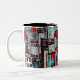 Architecture Impressions Two-Tone Coffee Mug