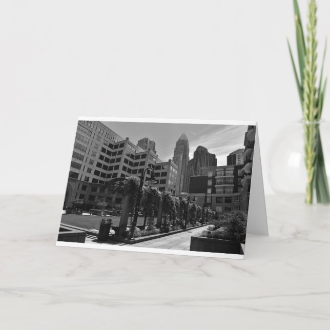 Architecture in North Carolina, America, card (Front)