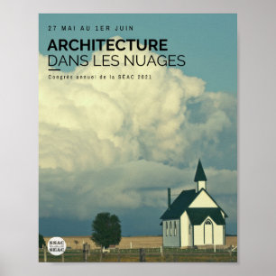 Architecture in the clouds poster