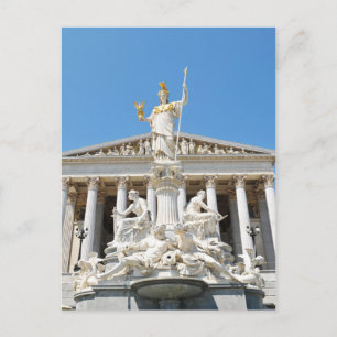 Architecture in Vienna, Austria Postcard