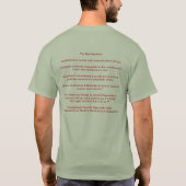 ARCHITECTURE IS A WEAPON T-Shirt (Back)