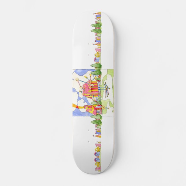 Architecture Is Fun Skate Deck (Front)