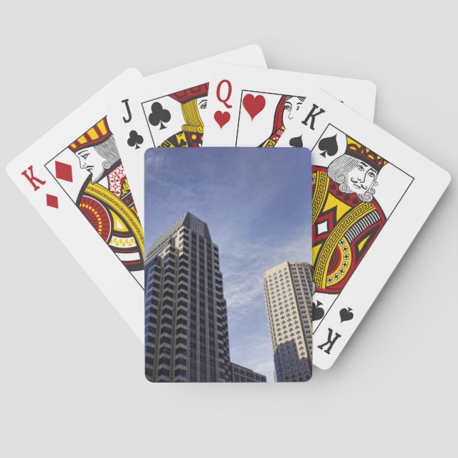 Architecture of downtown Boston Playing Cards (Back)
