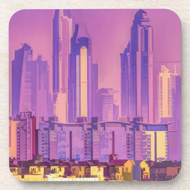 Architecture Of Dubai Art Coaster (Front)