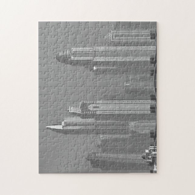 Architecture Of Dubai Jigsaw Puzzle (Vertical)