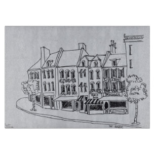 Architecture of Saint-Omer, France Cutting Board