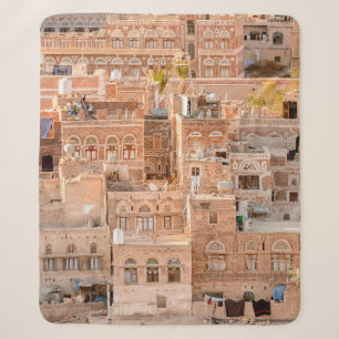 Architecture of the Old Town of Sana'a, Yemen. UNE Sherpa Blanket